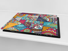 Glass stove top 60D21: Colorful mosaic 3