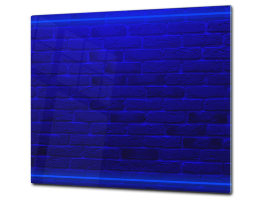 KITCHEN BOARD & Induction Cooktop Cover – Glass Pastry Board D25 Textures and tiles 1 Series: Neon light