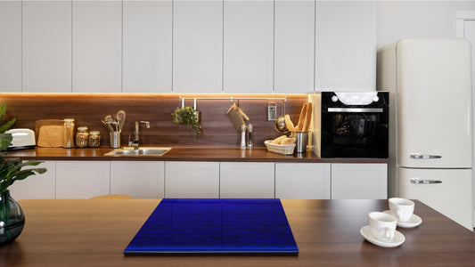 KITCHEN BOARD & Induction Cooktop Cover – Glass Pastry Board D25 Textures and tiles 1 Series: Neon light