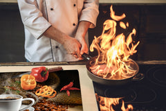 Kochplattenabdeckung Stove Cover und Schneideplatten D05 Coffee Series: Coffee 95