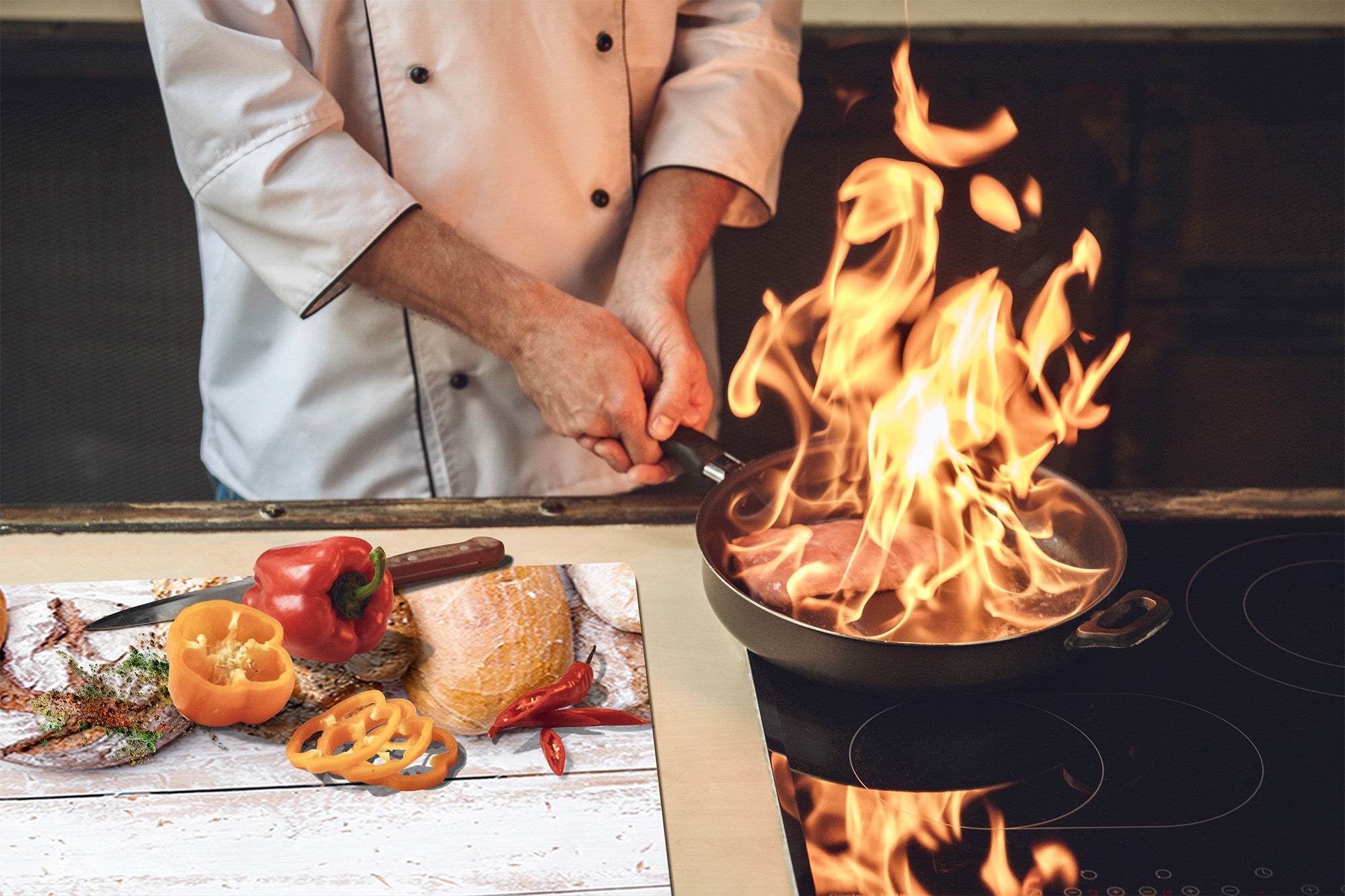 Tapa de vitrocerámica 60D09: Panes 5