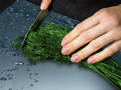 CUTTING BOARD and Cooktop Cover - Impact & Shatter Resistant Glass D02 Water Series: Water 1