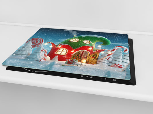 CUTTING BOARD and Cooktop Cover ;D20 Christmas Series: The house of the goblin