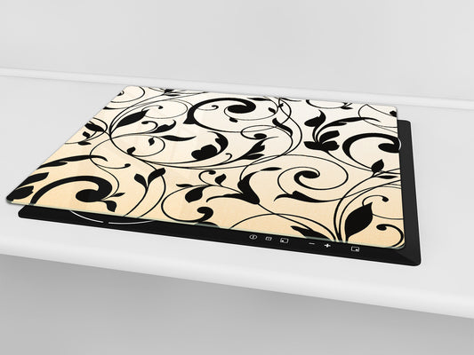 Arbeitsplattenschoner 60D06B: Blumenmuster