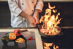 Tempered GLASS Cutting Board 60D01: Elephant 2