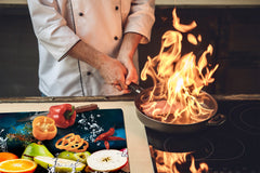 Arbeitsplattenschoner und Nudelbrett 60D02: Nasses Obst