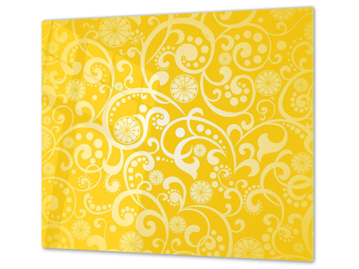 Tempered GLASS Kitchen Board – Impact & Scratch Resistant D10B Textures Series B: Texture 79