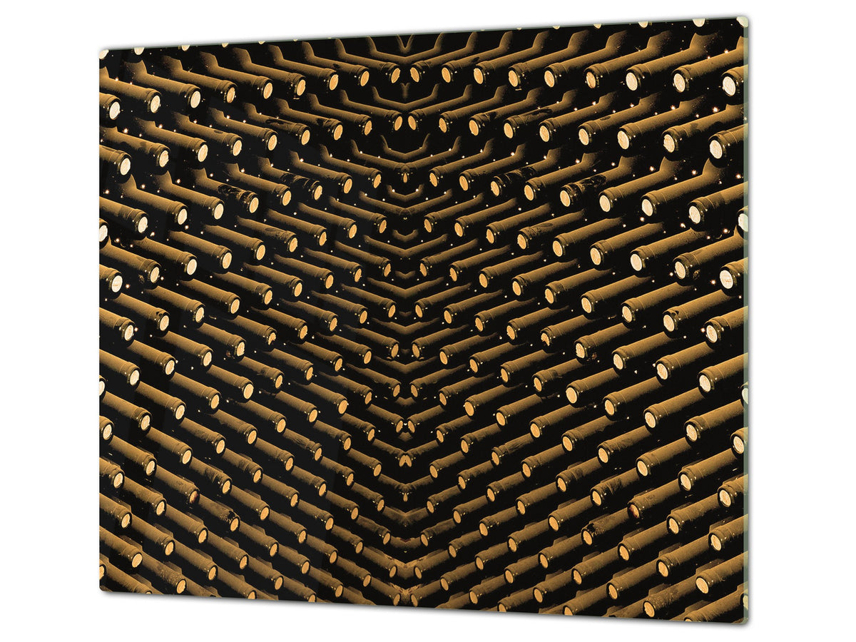 Induktionskochfeldabdeckung 60D04: Weinflaschen 1