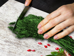 Arbeitsplattenschoner und Nudelbrett 60D02: Granate