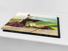 Induction Cooktop Cover 60D04: Red wine 5