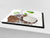 Tabla de cocina de vidrio templado - Tabla de corte de cristal resistente D07 Frutas y verduras: Coco 9