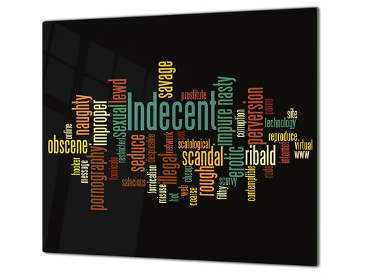 Induktionskochfeldabdeckung 60D17: Aufschrift 1