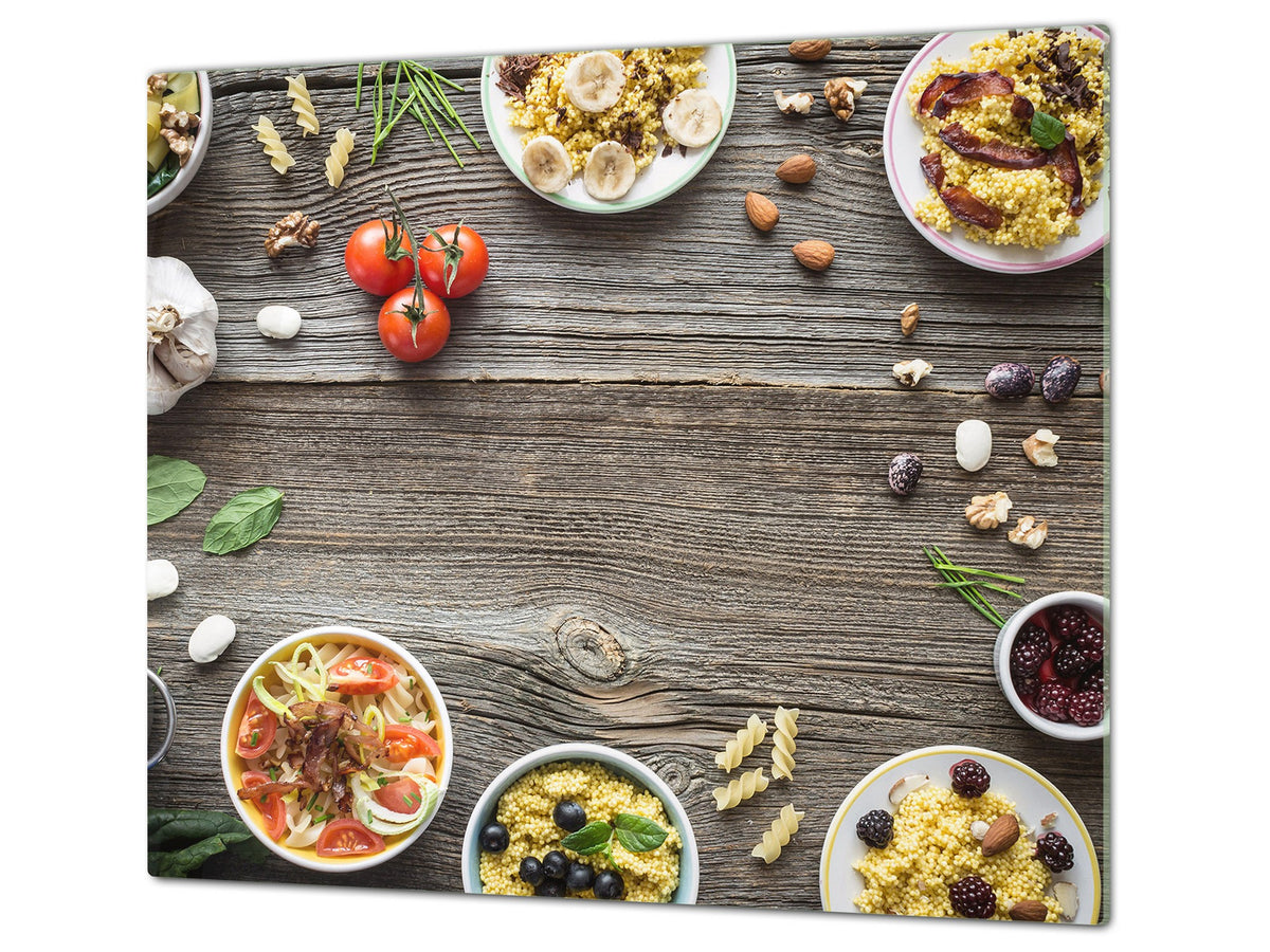 Tempered GLASS Cutting Board 60D16: Healthy eating