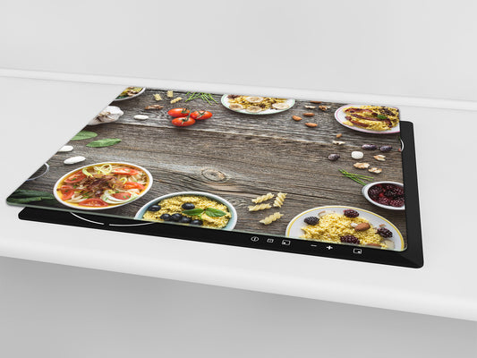 Tempered GLASS Cutting Board 60D16: Healthy eating