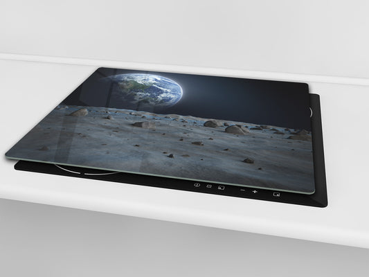 Panneau de cuisine en verre trempé D09 Autre: Cosmos 6