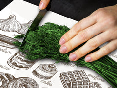 TEMPERED GLASS CHOPPING BOARD 60D13: Sweets 5