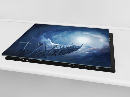 Glass Pastry Board 60D18: A bridge to the universe