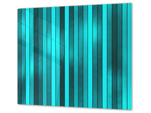 Tabla de cortar de CRISTAL templado D01 Serie abstracta: Textura 53