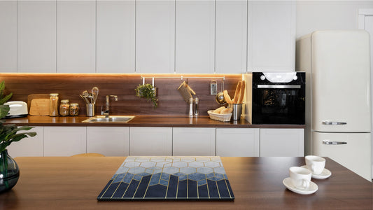 TEMPERED GLASS CHOPPING BOARD – Glass Cutting Board and Worktop Saver D26 Textures and tiles 2 Series: Geometric abstraction