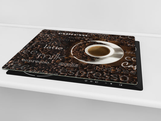 Küchenbrett 60D07: Kaffeeaufschrift 2