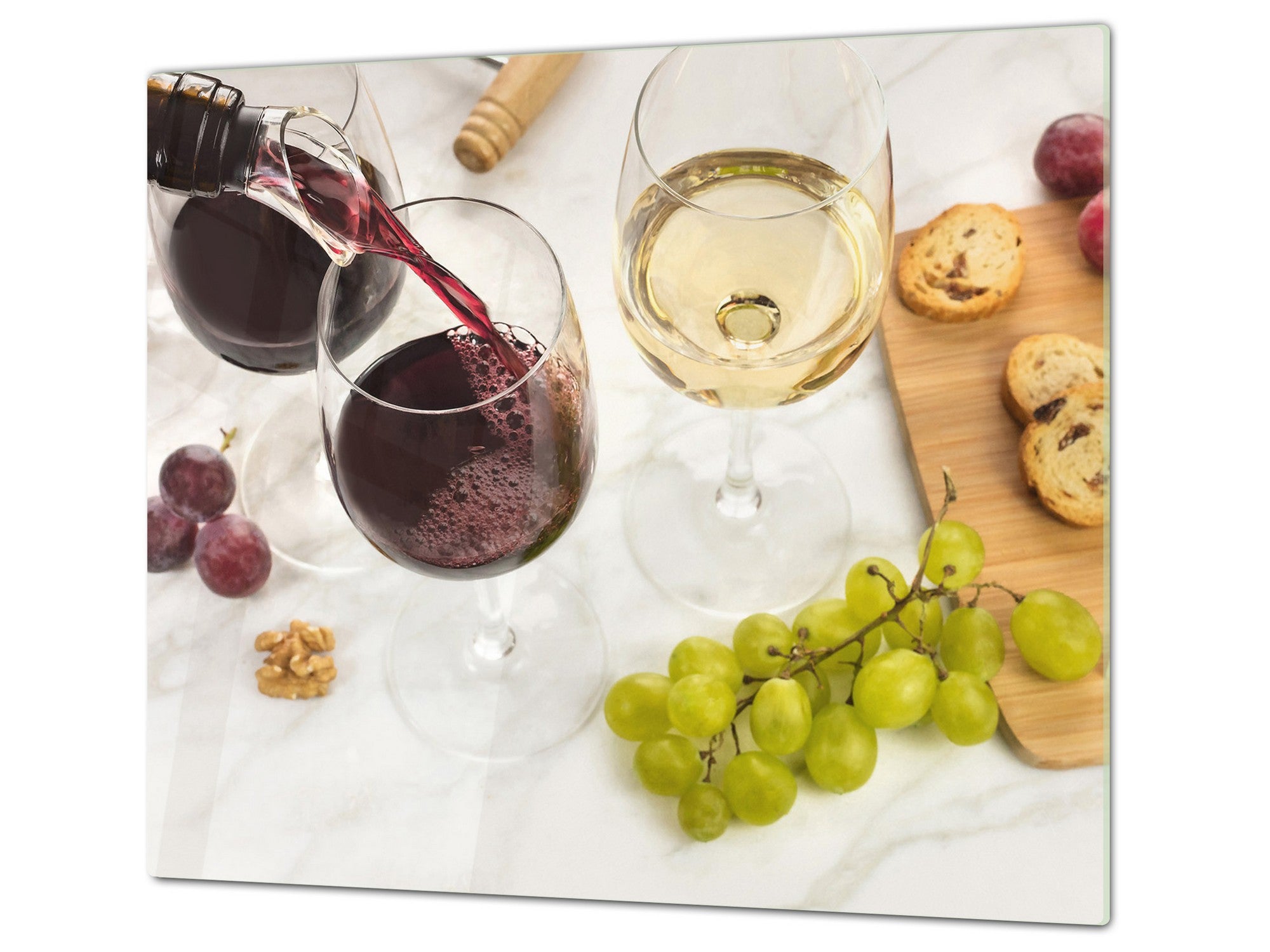 Induktionskochfeldabdeckung 60D04: Französische Weine 1