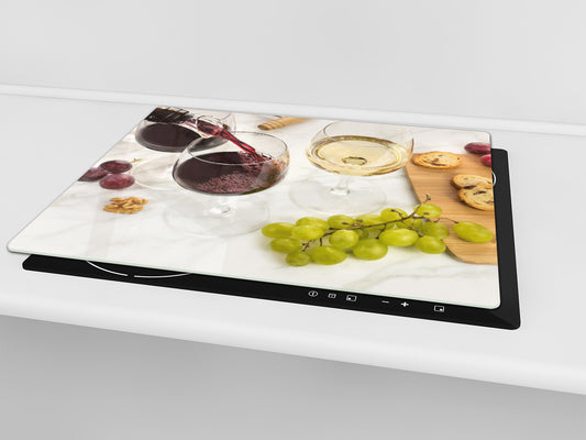 Induction Cooktop Cover 60D04: French wines 1
