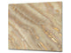Chopping Board - Induction Cooktop Cover D21 Marbles 1 Series: Golden mineral