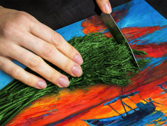 GIGANTE ASSE DA CUCINA e Copri-piano cottura a induzione; Serie di vini DD04: Ciliegie 7