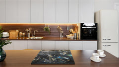 TEMPERED GLASS CHOPPING BOARD – Glass Cutting Board and Worktop Saver – Worktop protector; MEASURES: SINGLE: 60 x 52 cm (23,62” x 20,47”); DOUBLE: 30 x 52 cm (11,81” x 20,47”); D30 Decorative Surfaces Series: Diamond shapes