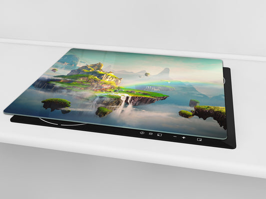 Glass Pastry Board 60D18: Fantastic world