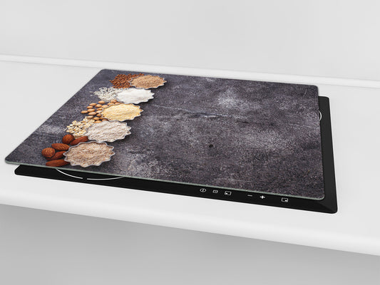 Hob cover 60D09: Types of flour