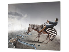 Glass Pastry Board 60D18: Stop over the precipice 2