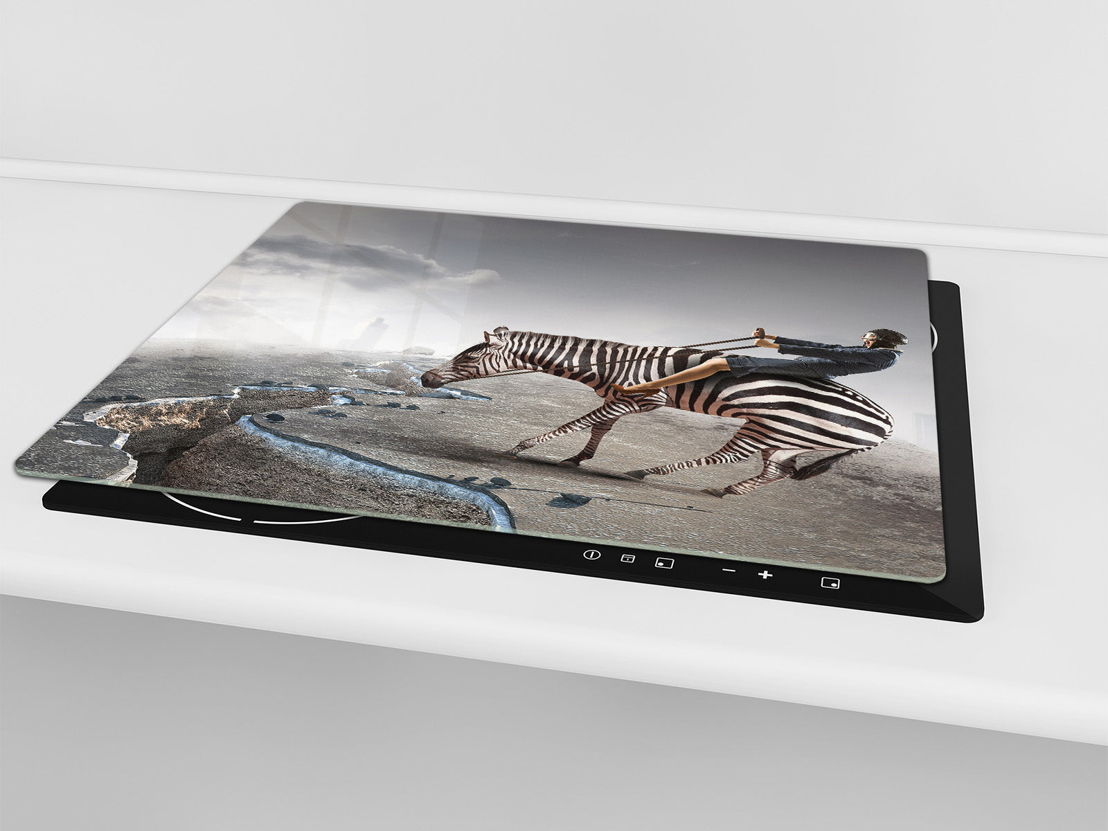 Glass Pastry Board 60D18: Stop over the precipice 2