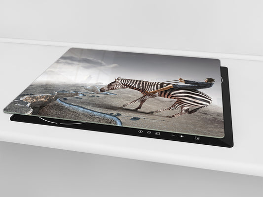 Glass Pastry Board 60D18: Stop over the precipice 2