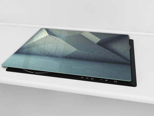 Tempered GLASS Kitchen Board D09 Other: Texture 55