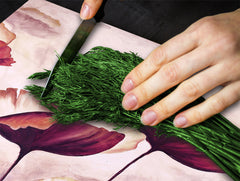 Induktionskochfeldabdeckung 60D06A: Mohnblumen 3