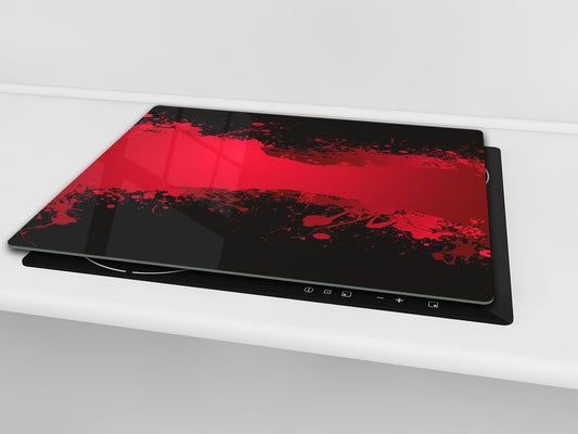 Tempered GLASS Cutting Board D01 Abstract Series: Abstract Art 49