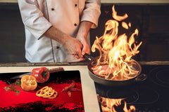 Tempered GLASS Cutting Board D01 Abstract Series: Abstract Art 49