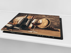 Induction Cooktop Cover 60D04: Bottles of wine 2