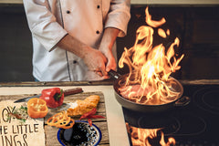 Kochplattenabdeckung Stove Cover und Schneideplatten D05 Coffee Series: Inscription 2