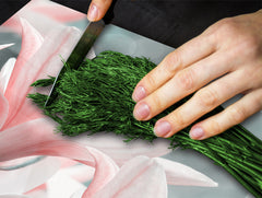 Induktionskochfeldabdeckung 60D06A: Blumen 2