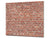 KITCHEN BOARD & Induction Cooktop Cover – Glass Pastry Board D25 Textures and tiles 1 Series: Classic red brick pattern