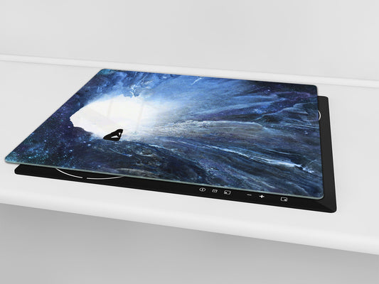 Glass Pastry Board 60D18: Sea of thoughts