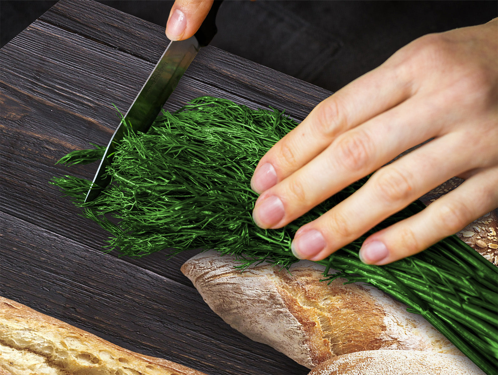 Hob cover 60D09: Fresh bread 5