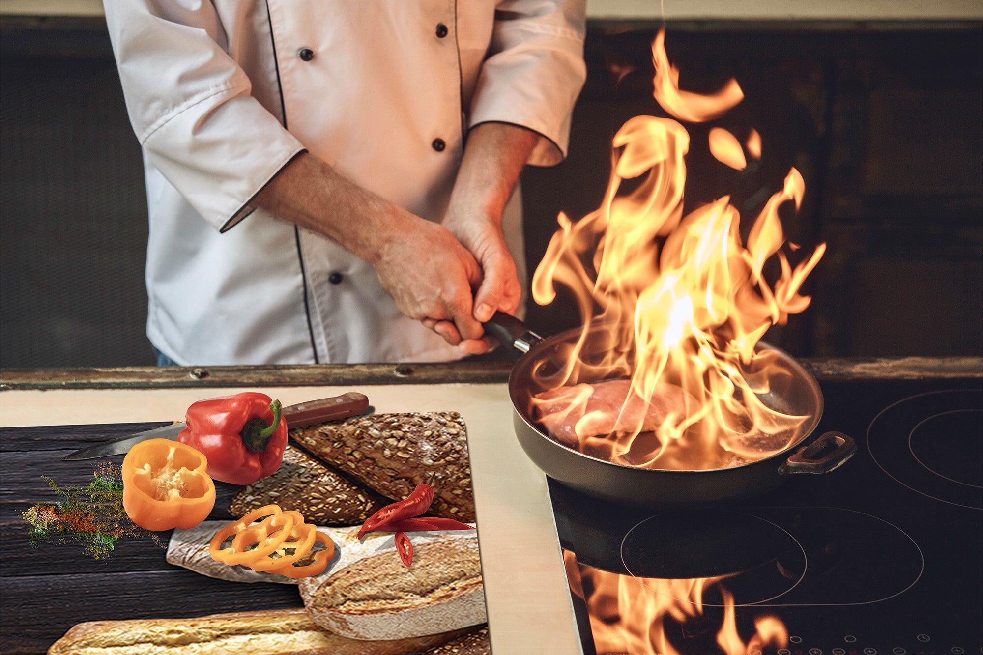 Hob cover 60D09: Fresh bread 5