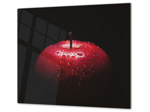 KITCHEN BOARD & Induction Cooktop Cover  D07 Fruits and vegetables: Apple 3