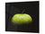 Küchenbrett aus Hartglas und Induktionskochplattenabdeckung – Schneideplatten; D07 Fruits and vegetables:  Apple 1