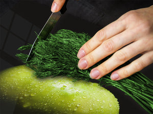 ORIGINALE tagliere in VETRO temperato – Copri-piano cottura a induzione; D07 Frutta e Verdura: Mela 1
