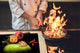 KITCHEN BOARD & Induction Cooktop Cover  D07 Fruits and vegetables: Apple 1