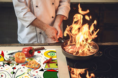 Glass Cutting Board 60D15: Eye theme